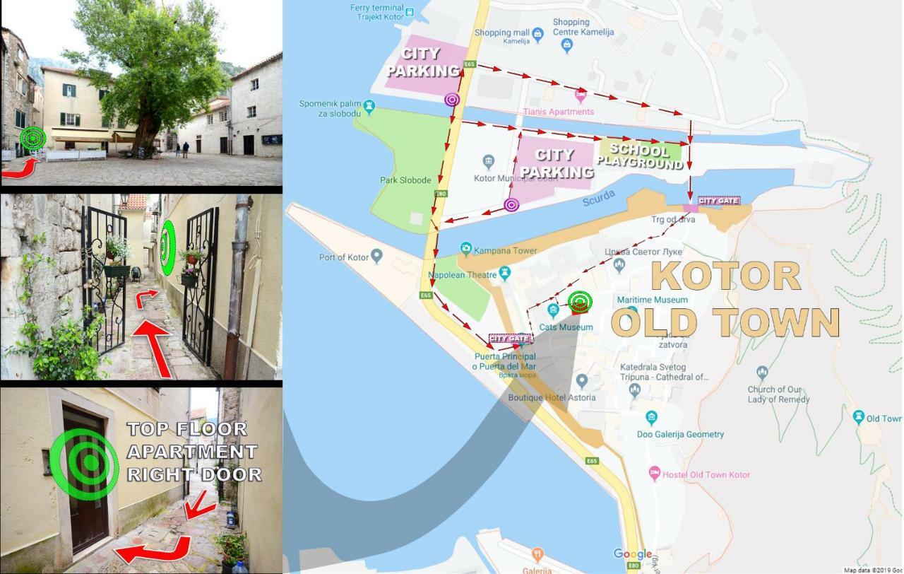 Tajami Apartments Kotor Ngoại thất bức ảnh